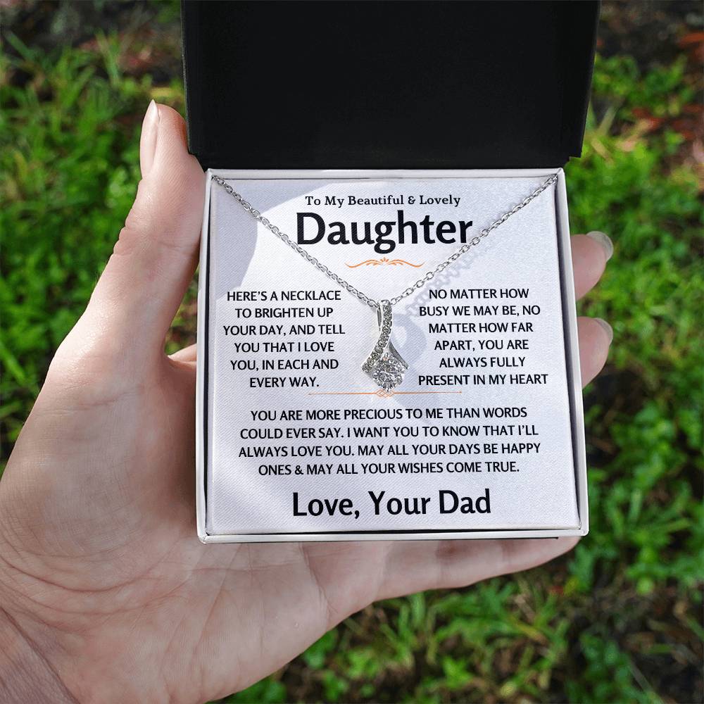 To My Beautiful & Lovely Daughter - Alluring Love Gift Set - TJ110P