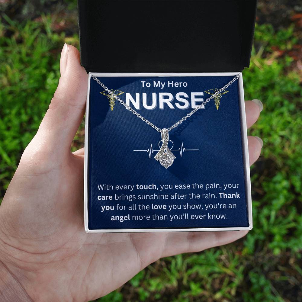 To My Hero Nurse - Alluring Beauty Necklace - TJ048