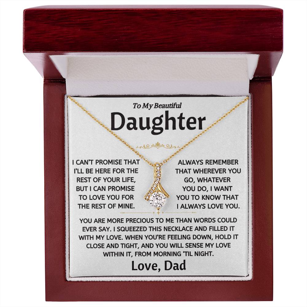 To My Beautiful Daughter - Alluring Beauty Gift Set Personalized - TJ105V4P