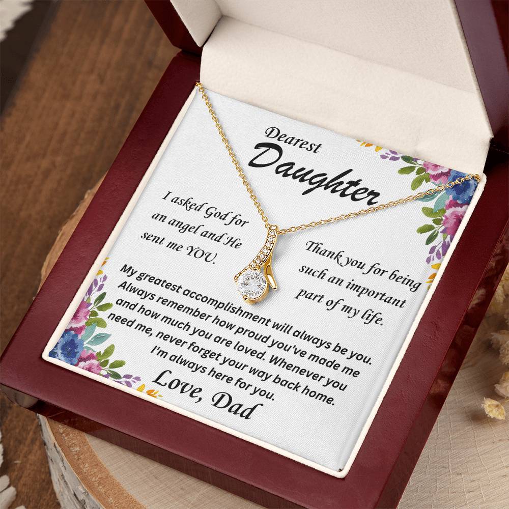 Dearest Daughter - Alluring Beauty Necklace - TJ019