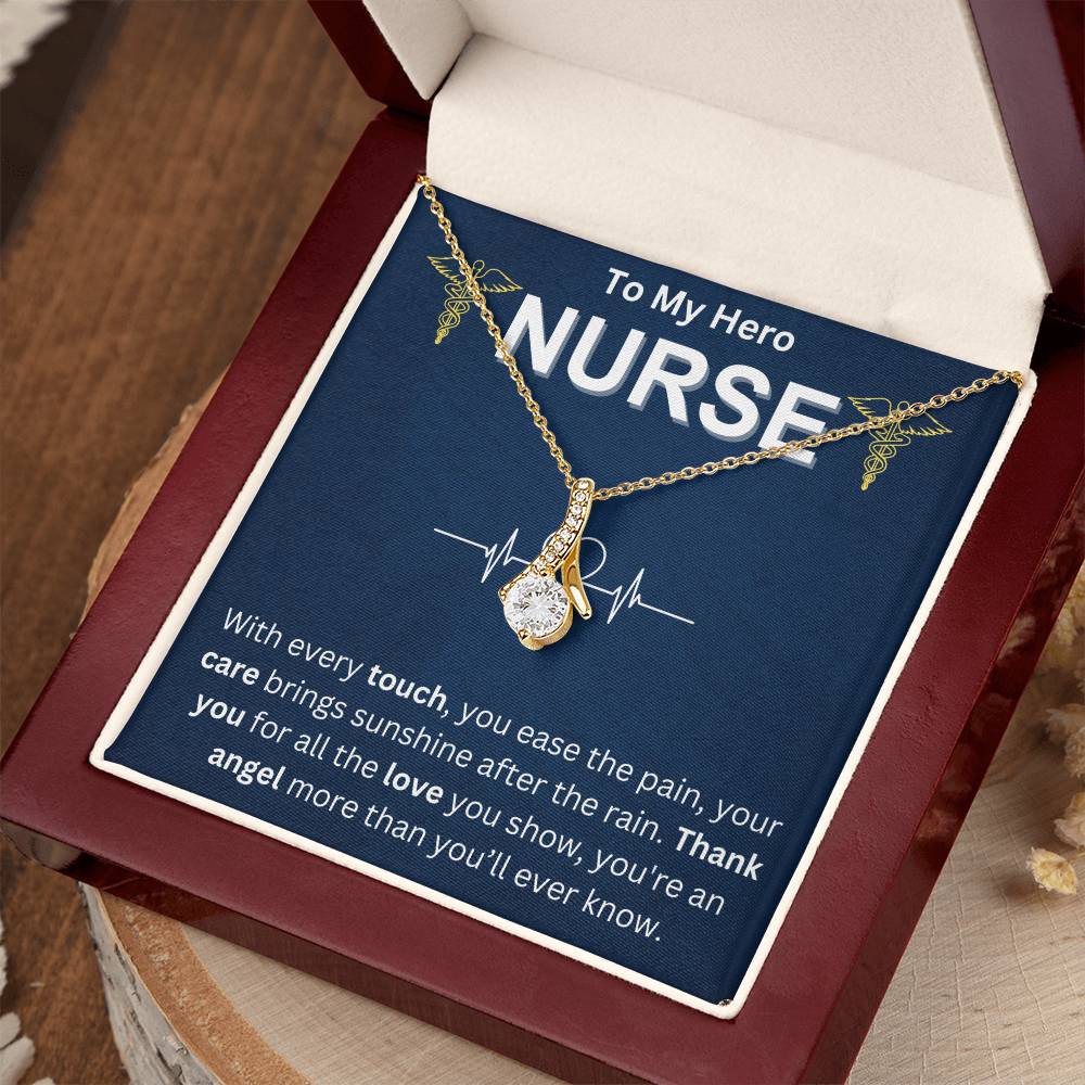 To My Hero Nurse - Alluring Beauty Necklace - TJ048