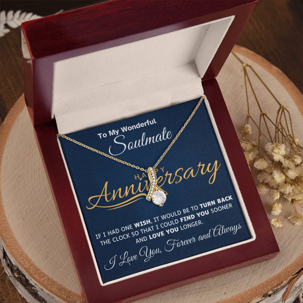 To My Soulmate [Anniversary Edition] - Alluring Beauty Necklace Gift Set - TJ036