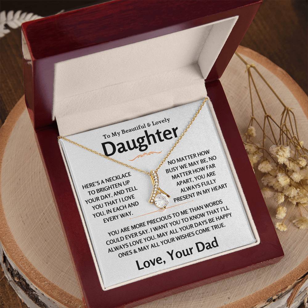 To My Beautiful & Lovely Daughter - Alluring Love Gift Set - TJ110P