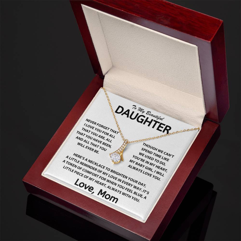 To My Dearest Daughter - Love, Mom - Love Knot Gift Set - TJ099