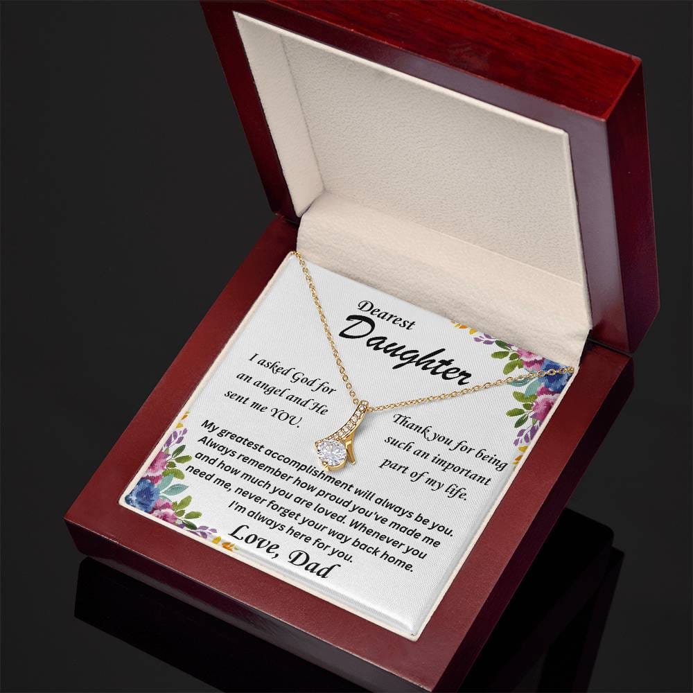 Dearest Daughter - Alluring Beauty Necklace - TJ019
