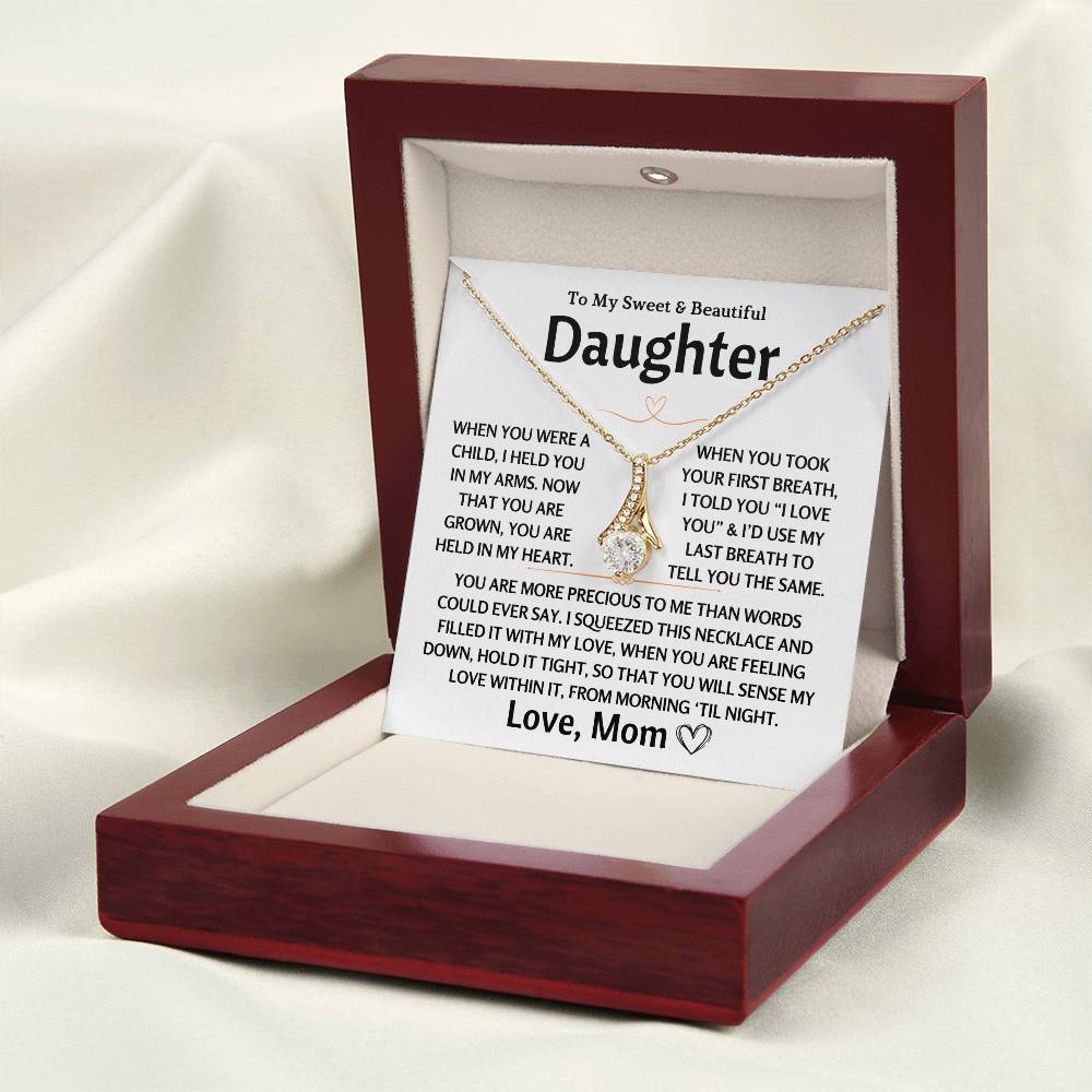 To My Sweet & Beautiful Daughter - Alluring Beauty Gift Set - TJ107