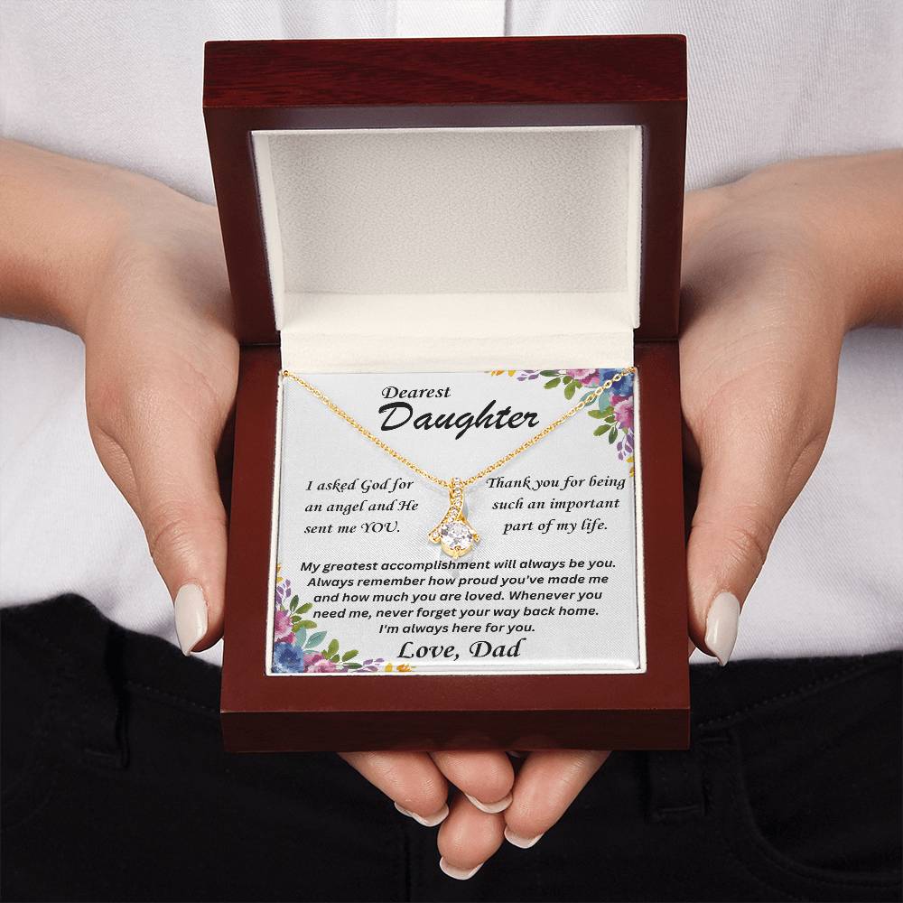 Dearest Daughter - Alluring Beauty Necklace - TJ019
