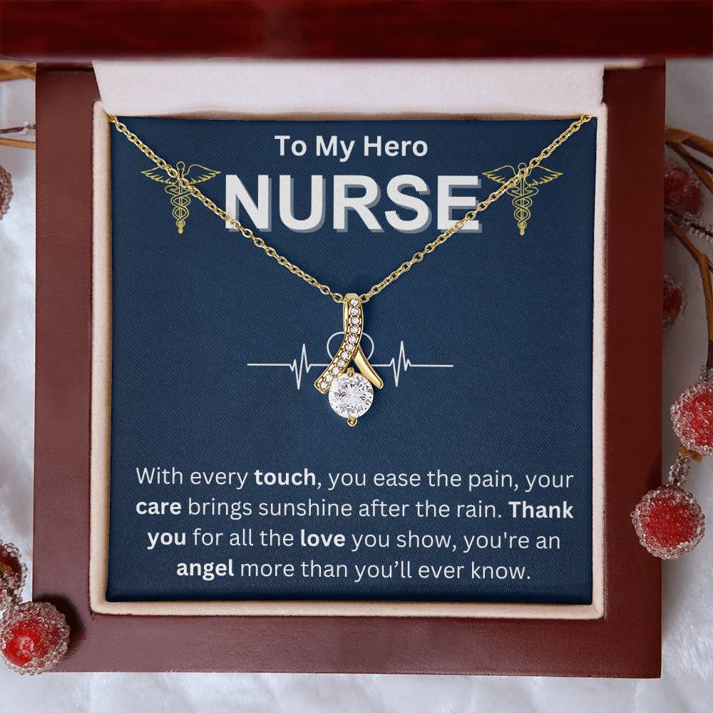 To My Hero Nurse - Alluring Beauty Necklace - TJ048