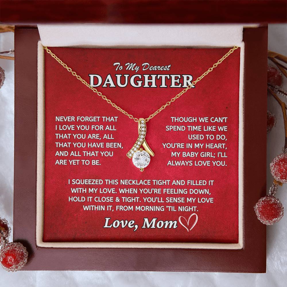 To My Beautiful Daughter - Alluring Beauty Necklace - TJ066v2