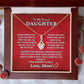 To My Beautiful Daughter - Alluring Beauty Necklace - TJ066