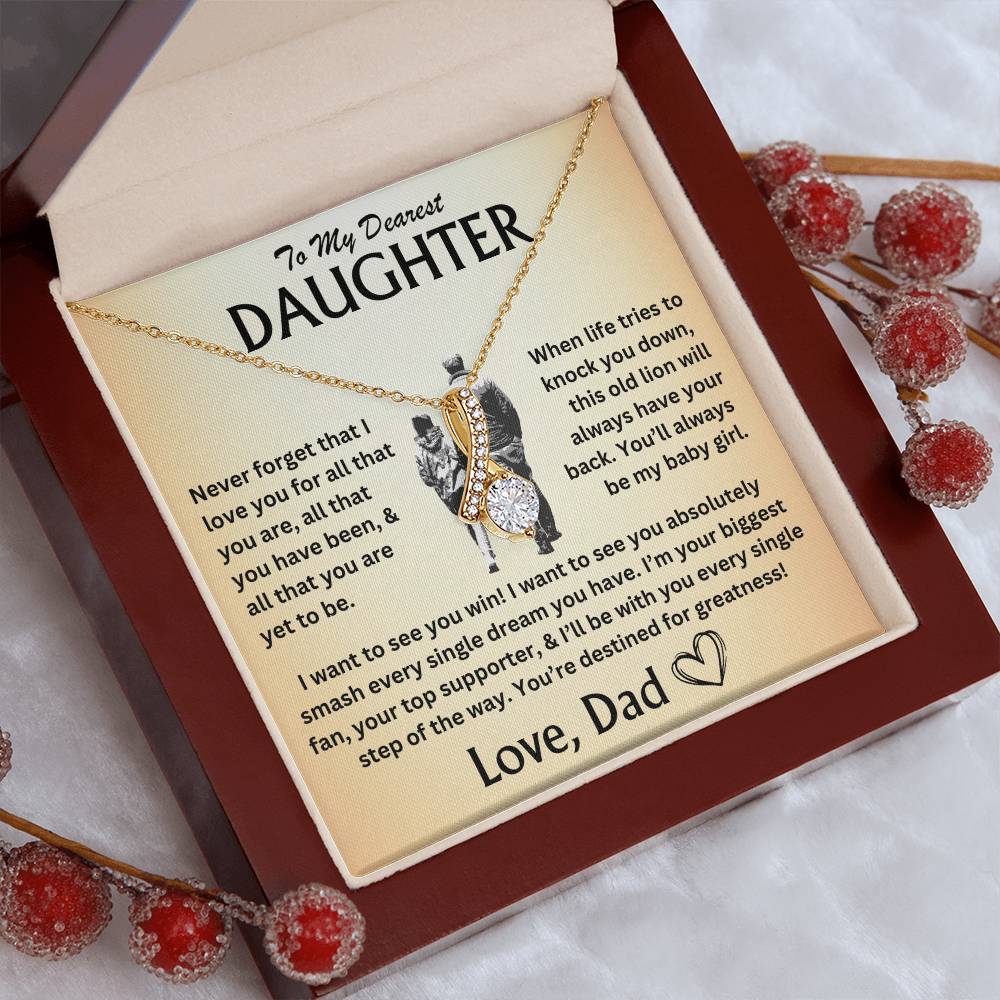 To My Dearest Daughter - Love, Dad -Beautiful Gift Set - TJ086