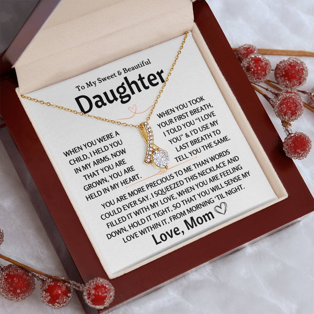 To My Sweet & Beautiful Daughter - Alluring Beauty Gift Set - TJ107