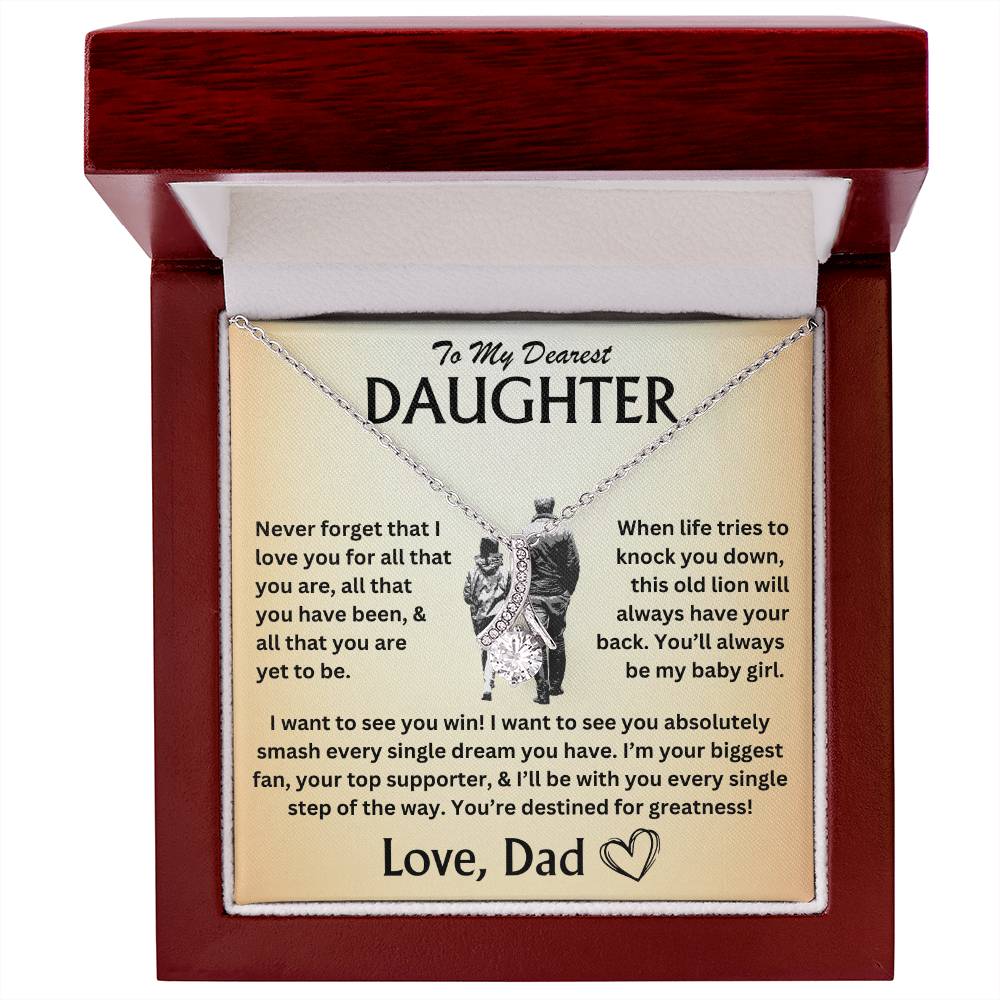 To My Dearest Daughter - Love, Dad -Beautiful Gift Set - TJ086