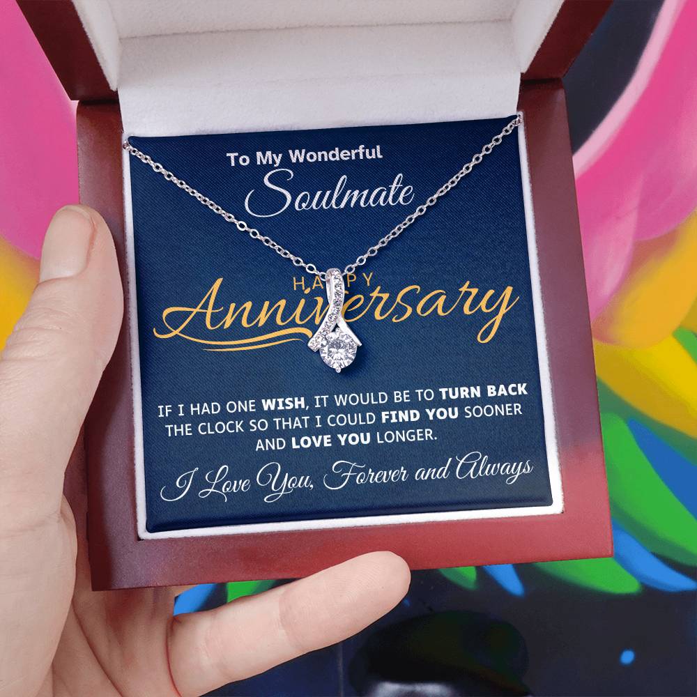 To My Soulmate [Anniversary Edition] - Alluring Beauty Necklace Gift Set - TJ036