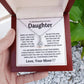 To My Beautiful & Lovely Daughter - Alluring Love Gift Set - TJ109P