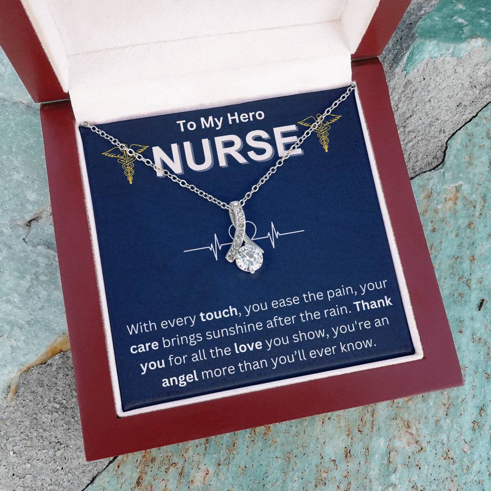 To My Hero Nurse - Alluring Beauty Necklace - TJ048