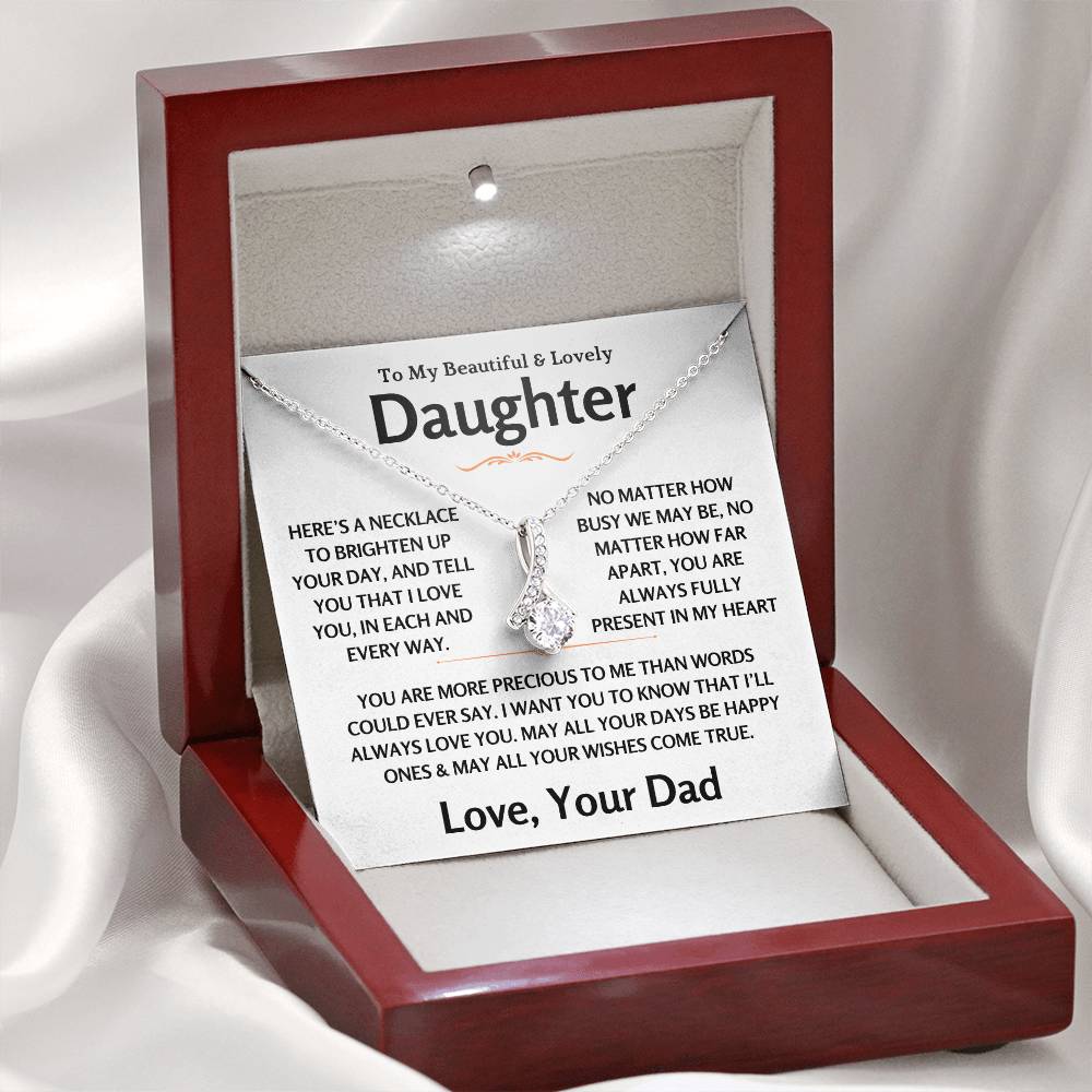 To My Beautiful & Lovely Daughter - Alluring Love Gift Set - TJ110P