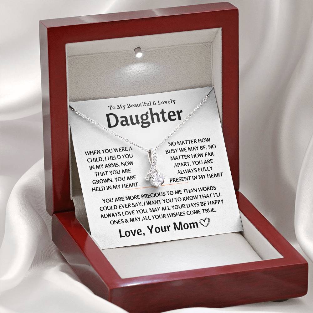 To My Beautiful & Lovely Daughter - Alluring Love Gift Set - TJ109P