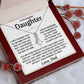 To My Beautiful Daughter - Alluring Beauty Gift Set Personalized - TJ105V4P