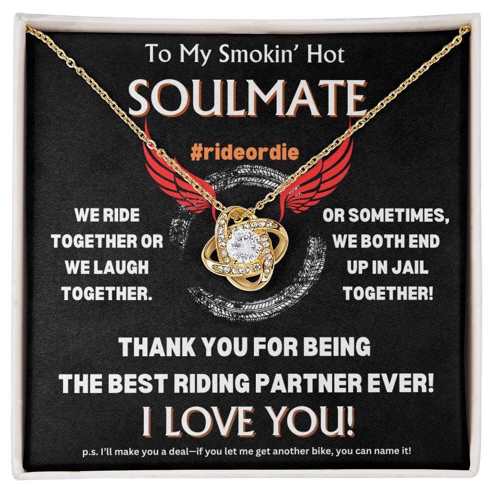 To My Smokin' Hot Wife - Love Knot Gift Set - TJ102