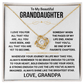 To My Beautiful Granddaughter - Love Knot Gift Set - TJ192