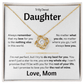 To My Dearest Daughter - Love Knot Gift Set - TJ175