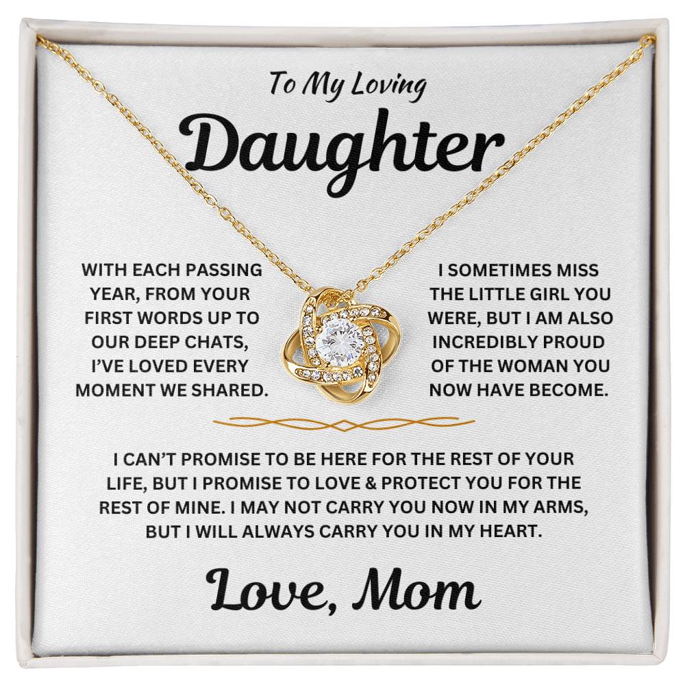 To My Loving Daughter - Love Knot Gift Set - TJ161