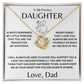 To My Precious Daugther - Love knot Gift Set -TJ141
