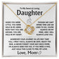 To My Sweet & Loving Daughter - Love Knot Gift Set - TJ118