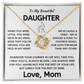To My Beautiful Daughter - Love Knot Gift Set - TJ130