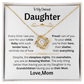 To My Dearest Daughter - Love Knot Gift Set - TJ174