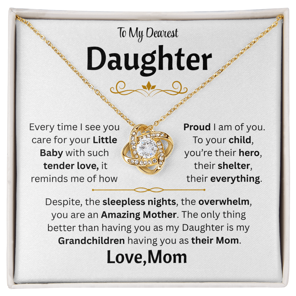 To My Dearest Daughter - Love Knot Gift Set - TJ174