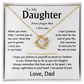 To My Daughter - Love Knot Gift Set - TJ154