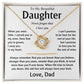 To My Beautiful Daughter - Love Knot Gift Set - TJ156