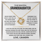 To My Beautiful Granddaughter - Love Knot Gift Set - TJ188
