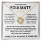 To My Beautiful Soulmate - Love Knot Gift Set - TJ146V2