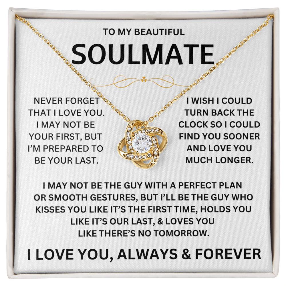 To My Beautiful Soulmate - Love Knot Gift Set - TJ146V2