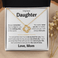 To My Dearest Daughter - Love Knot Gift Set - TJ175