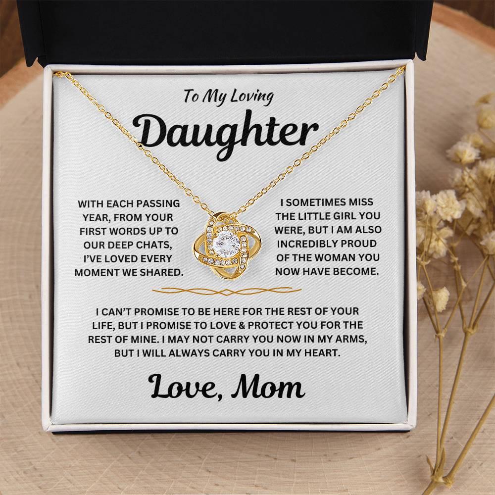 To My Loving Daughter - Love Knot Gift Set - TJ161