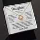To My Daughter - Love Knot Gift Set - TJ154