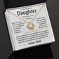To My Beautiful Daughter - Love Knot Gift Set - TJ156