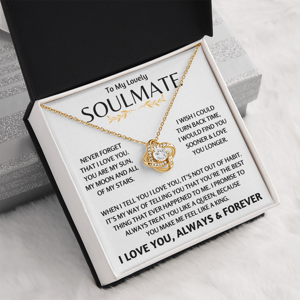 To My Lovely Soulmate - Love Knot Gift Set - TJ137