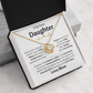 To My Dearest Daughter - Love Knot Gift Set - TJ174