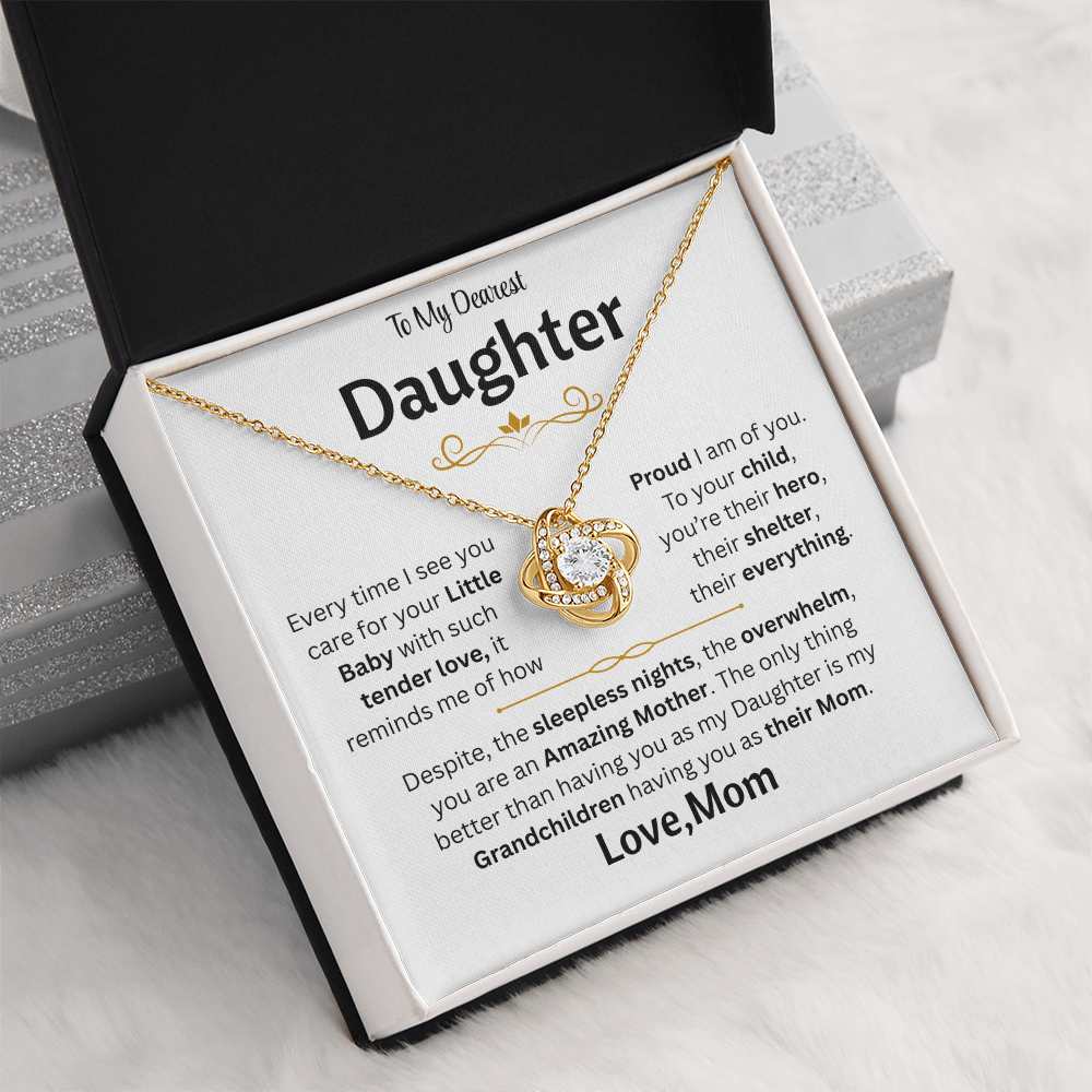 To My Dearest Daughter - Love Knot Gift Set - TJ174
