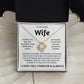 To My Lovely Wife - Love Knot Gift Set - TJ131