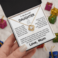 To My Beautiful Daughter - Love Knot Gift Set - TJ130