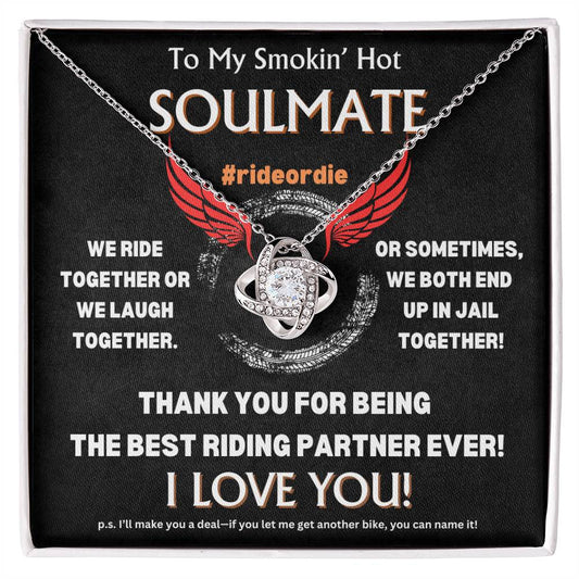 To My Smokin' Hot Soulmate - Love Knot Gift Set - TJ104