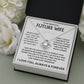 To My Beautiful Future Wife - Love Knot Gift Set - TJ139 - V1 - Personalized