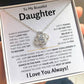 To My Beautiful Daughter - Love Knot Gift Set - TJ163
