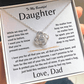 To My Beautiful Daughter - Love Knot Gift Set - TJ157